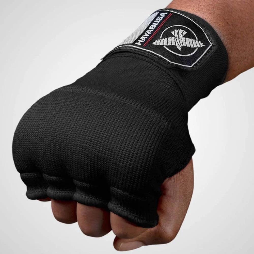 Hayabusa Quick Gel Hand Wraps - Black - M
