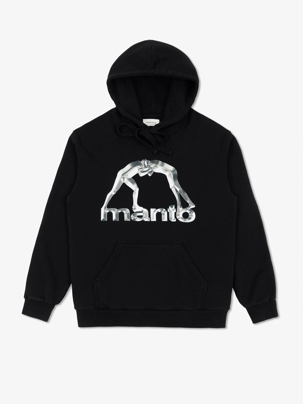 MANTO "Metal" Hoodie - Black&White