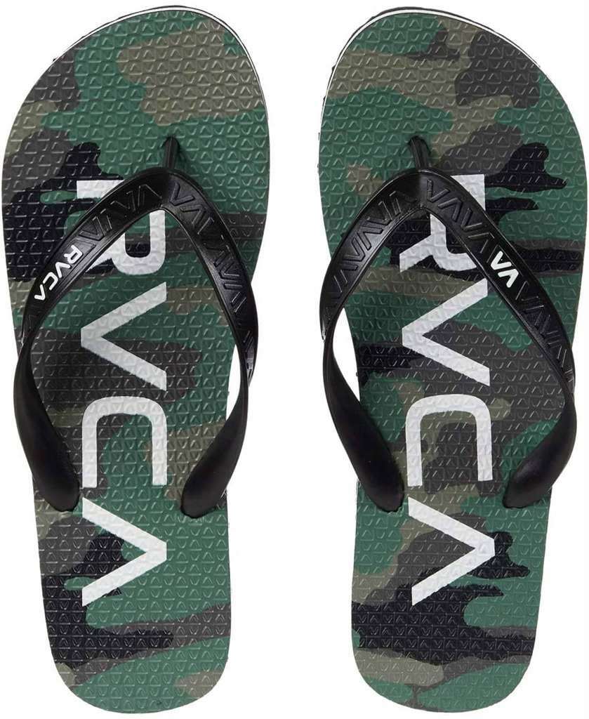 RVCA "Trenchtown Sandals III" Papucs - Camo
