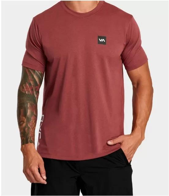 RVCA "2X" T-Shirt - Oxblood red