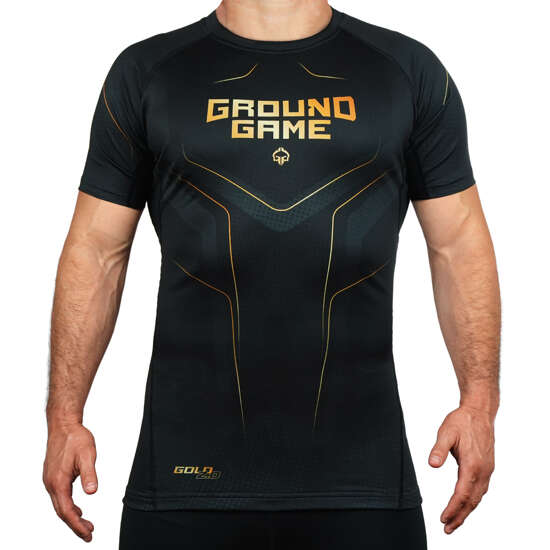 Ground Game "Gold 2.0" Rashguard Short sleeves