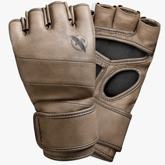 Hayabusa T3 LX MMA 4oz Gloves Leather - Brown